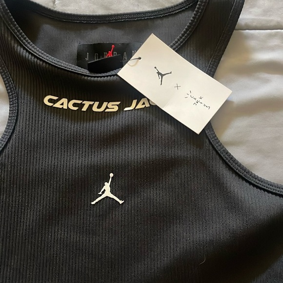 Travis Scott Cactus Jack x Jordan Women Tank Dark Smoke Grey, size Med Rare - Picture 5 of 8